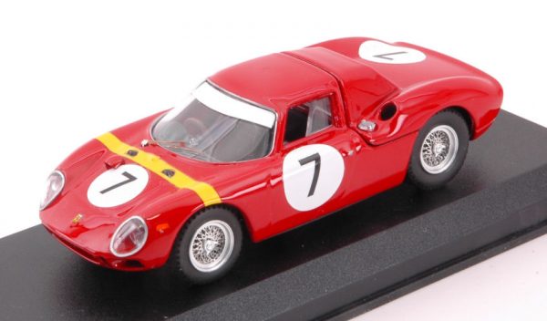 Modellino auto scala 1:43 Best Model  FERRARI 250 LM N.7 WINNER GP ANGOLA, LUANDA  W.MAIRESSE diecast modellismo statico