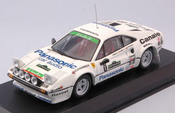 Modellino auto rally scala 1:43 Best Model  FERRARI 308 GTB GR.4 N.8 WINNER RALLY PIANCAVALLO  TOGNANA-DE ANTONI modellismo statico diecast