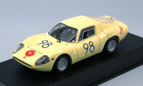 Modellino auto scala 1:43 Best Model  ABARTH 1300 OT N.98 WINNER S1.3 CLASS T.FLORIO  GARUFI-FERLITO diecast modellismo statico