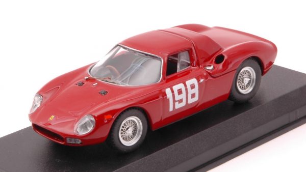 Modellino auto scala 1:43 Best Model  FERRARI 250 LM N.198 WINNER COPPA F.I.S.A. MONZA  E.LUALDI diecast modellismo statico