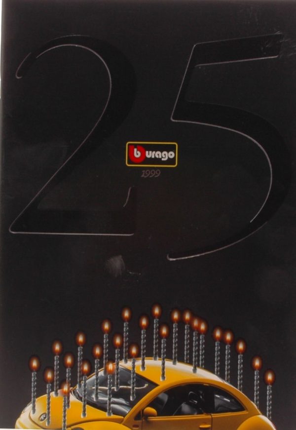Modellino auto rivista book booklet Burago  CATALOGO BURAGO 1999 PAG.83 modellismo statico diecast