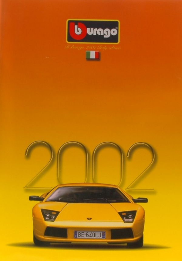 Modellino auto rivista book booklet CATALOGO BURAGO PAG.94 modellismo collezione
