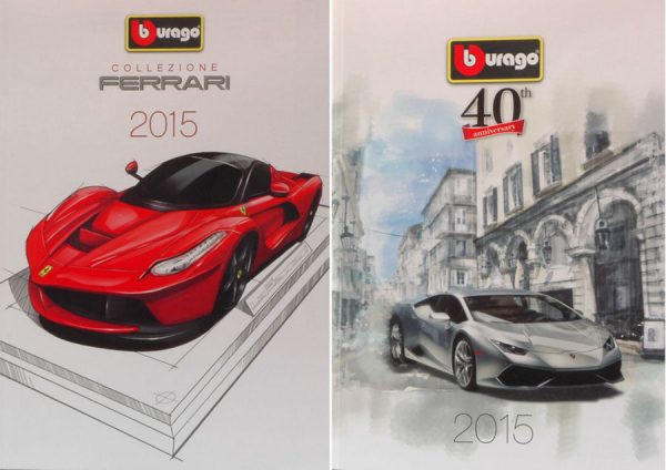 Modellino auto rivista book booklet CATALOGO BURAGO modellismo bburago