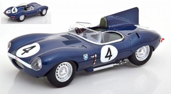 Modellino auto scala 1:18 CMR JAGUAR TYPE D N.4 WINNER LM modellismo statico diecast