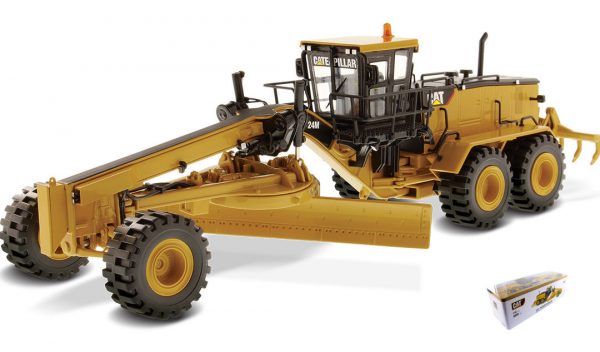 Modellino mezzi industriali Diecast Master CAT 24M MOTOR GRADER 1:50 diecast