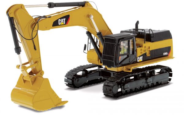 Modellino escavatore Diecast Master CAT 374D L HYDRAULIC EXCAVATOR scala 1:50