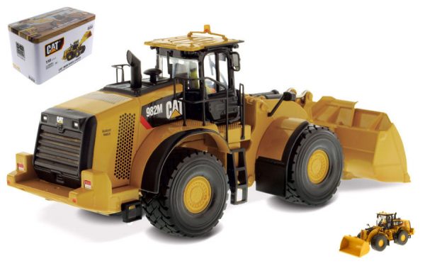Modellino mezzi industriali Diecast Master CAT 982M 1:50 modellismo statico