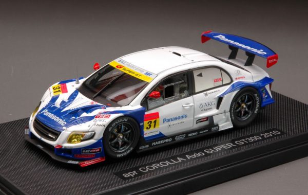 Modellino auto scala 1:43 Ebbro  TOYOTA COROLLA N.31 SUPER GT300 diecast modellismo statico