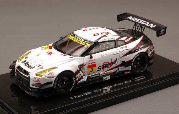 Modellino auto scala 1:43 Ebbro NISSAN R35 GTR SGT300 diecast modellismo racing