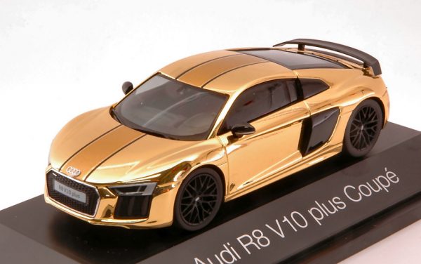 Modellino auto scala 1:43 Herpa AUDI R8 V10 PLUS COUPE diecast modellismo new