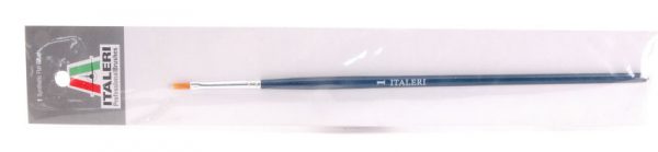 Modellino colori modellismo statico Italeri  PENNELLO SINTETICO PIATTO 1