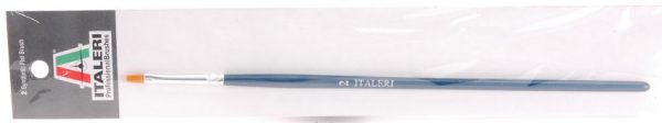 Modellino colori modellismo statico Italeri  PENNELLO SINTETICO PIATTO 2