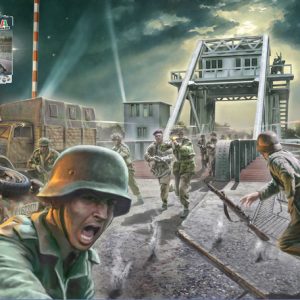 Modellino diorami kit di montaggio Italeri  PEGASUS BRIDGE  1:72 modellismo