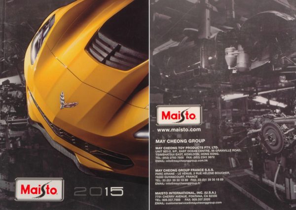 Modellino auto rivista book booklet Maisto  CATALOGO MAISTO  PAG.102 modellismo statico diecast