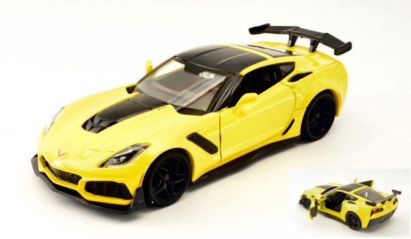 Modellino auto scala 1:24 CORVETTE ZR1 modellismo statico diecast
