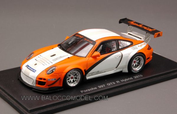 Modellino auto scala 1:43 Spark Model  PORSCHE 997 GT3 R HYBRID diecast modellismo statico