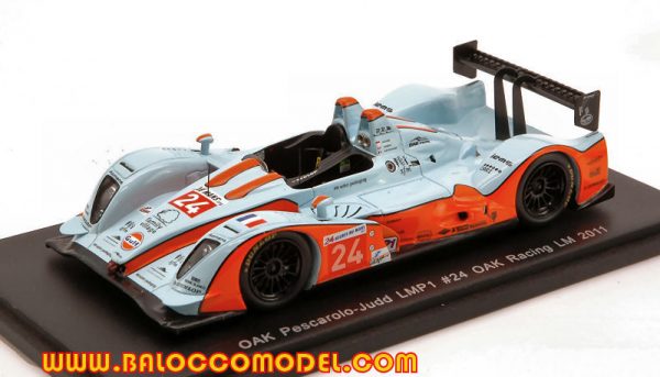 Modellino auto scala 1:43 Spark Model  OAK PESCAROLO-JUDD N.24 LM diecast modellismo statico