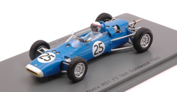 Modellino auto formula 1 f1 scala 1:43 Spark Model  MATRA MS1 N.25 TEST GOODWOOD  JACKIE STEWART modellismo