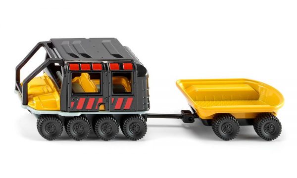 Modellino camion Siku ARGO AVENGER TRAILER truck modellismo statico diecast
