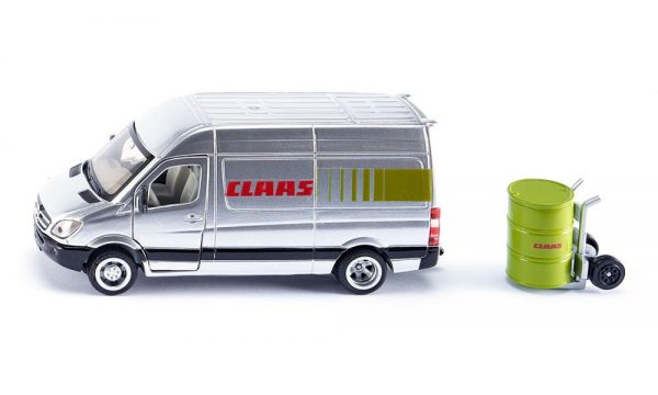 Modellino auto camion Siku FURGONE CLAAS SERVICE 1:50 truck modellismo diecast