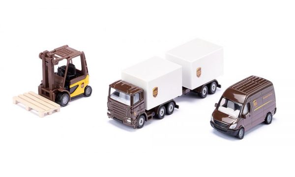 Modellino Siku CAMION FURGONE MULETTO truck lorry modellismo statico diecast