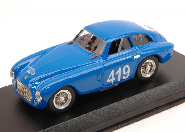Modellino auto scala 1:43 Art Model  FERRARI 166 MM N.419 8th GIRO SICILIA  G-MUSITELLI-F.MUSITELLI diecast modellismo