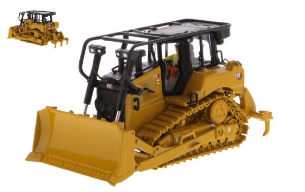 Modellino TRATTORE Diecast Master CAT D6 XW SU TRACK TRACTOR 1:50 modellismo