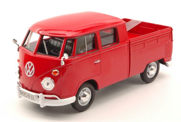 Modellino auto scala 1:24 MotorMax VW TYPE 2 T1 PICK UP modellismo diecast