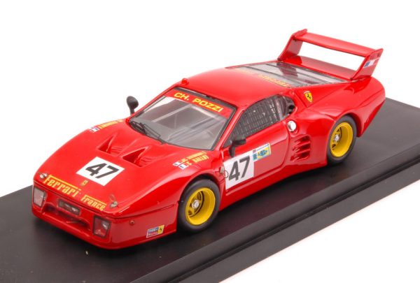 Modellino auto scala 1:43 Best FERRARI 512 BB N.47 5th diecast modellismo statico