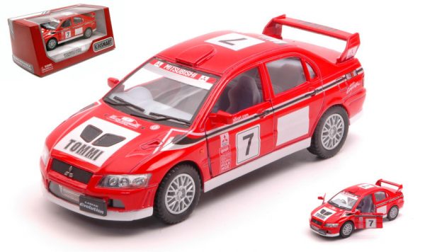 Modellino auto MITSUBISHI LANCER EVO VII WRC N.7  rally