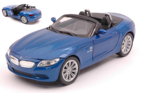 Modellino auto scala 1:24 New Ray  BMW Z 4 SILVER E 1:24