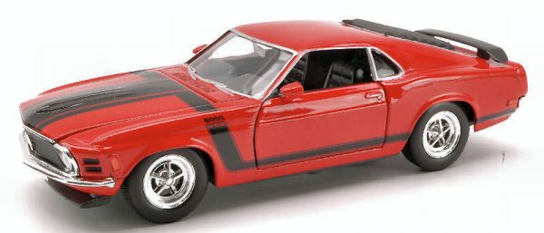 Modellino auto scala 1:24 Welly FORD MUSTANG BOSS 302 diecast modellismo statico