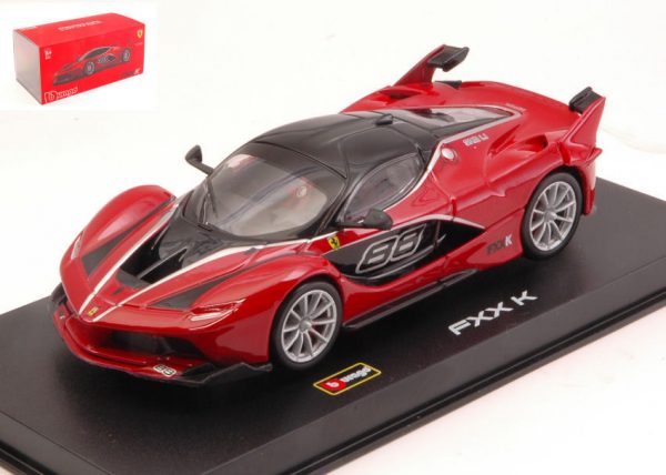 Modellino auto scala 1:43 Burago FERRARI FXX-K N.88 SIGNATURE diecast