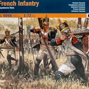 Modellino model kit di montaggio  Italeri  FRENCH INFANTRY NAPOLEONIC WARS KIT 1:72