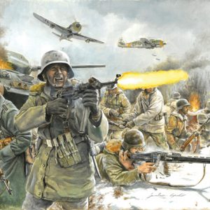 Modellino model kit di montaggio  Italeri  GERMAN INFANTRY (WINTER UNIFORM) KIT 1:72