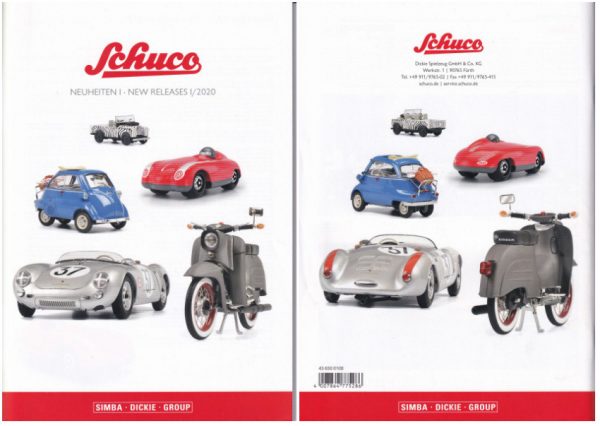 Modellino auto rivista book booklet modellismo CATALOGO SCHUCO 2020 PAG.79 diecast
