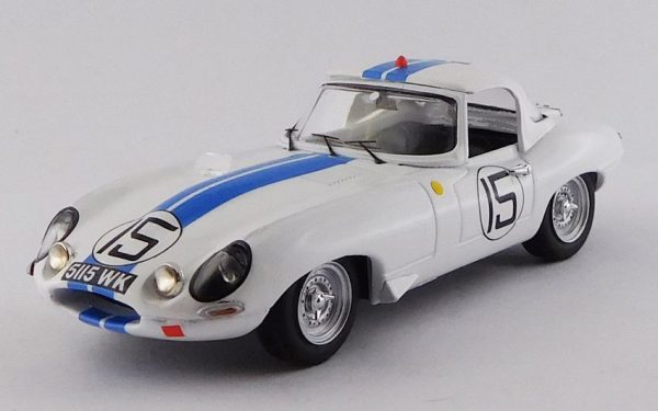 Modellino auto scala 1:43 Best Model diecast JAGUAR E TYPE SPYDER N.15 LM