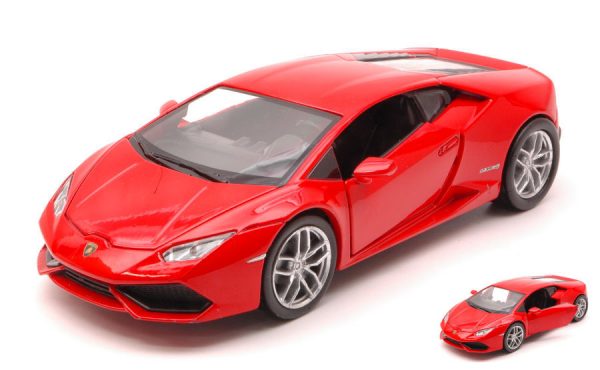 Modellino auto scala 1:24 New Ray LAMBORGHINI HURACAN LP6104 diecast modellismo