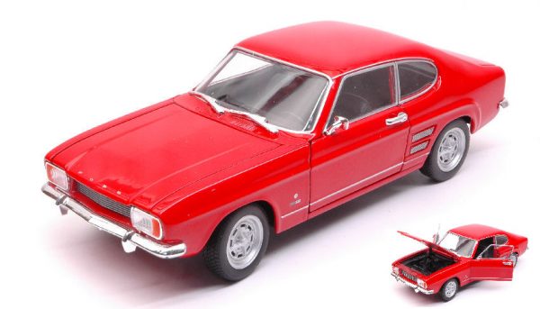 Modellino auto scala 1:24 Welly FORD CAPRI diecast modellismo statico epoca