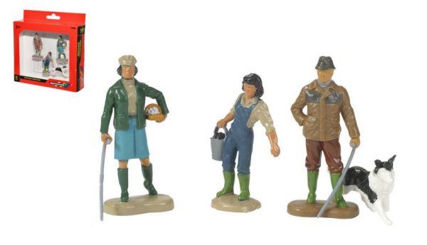 Modellino mezzi agricoli Britains fattoria modellismo  FARMING FAMILY scala 1:32