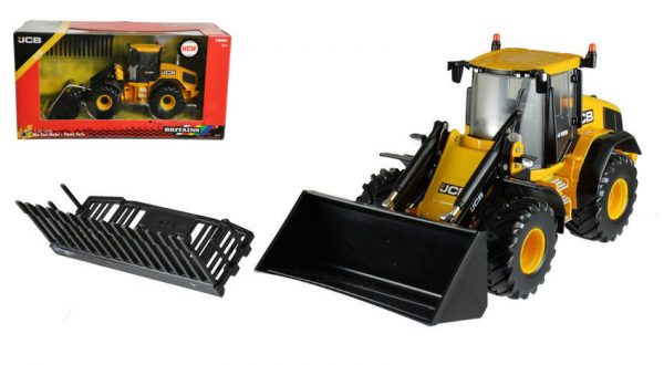 Modellino ruspa escavatore Britains PALA JCB 419S WHEELED LOADED SHOVEL 1:32 trattore