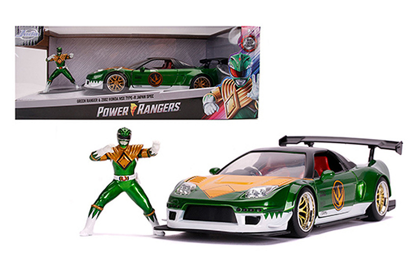 Modellino auto film movie Jada Toys HONDA NSX POWER RANGER FIGURE 124