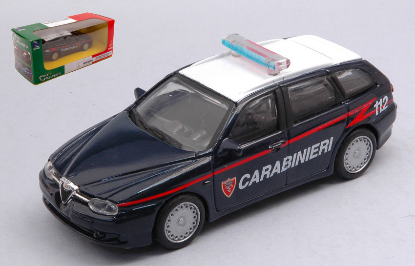 Modellino auto scala 1:43 ALFA ROMEO 156 SW CARABINIERI diecast