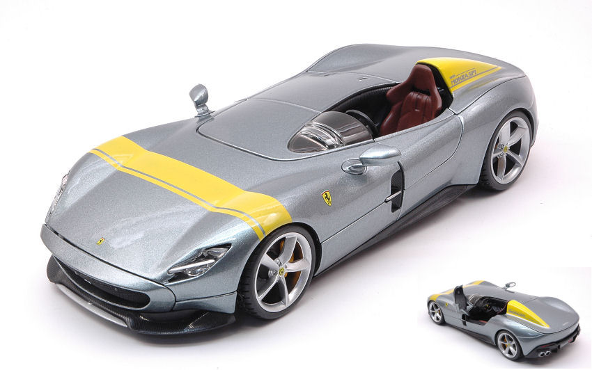 Modellino auto scala 1:24 Burago FERRARI MONZA SP1 diecast modellismo  statico