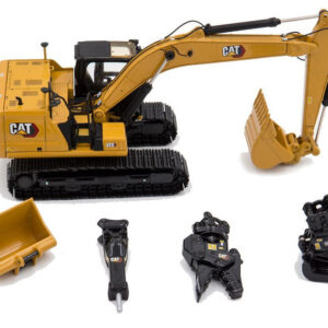 Modellino ESCAVATORE Diecast Master CAT 323 HYDRAULIC EXCAVATOR scala 1:50