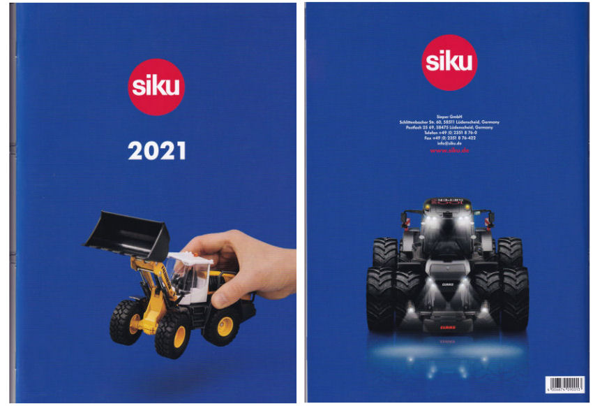 Modellino Siku CATALOGO SIKU 2021 modellismo statico magazine book  collezione - Arcadia Modellismo