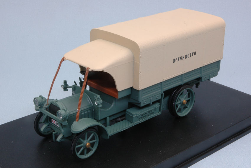 Modellino auto Rio scala 1:43 FIAT 18 BL 1918 ESERCITO ITALIANO diecast epoca