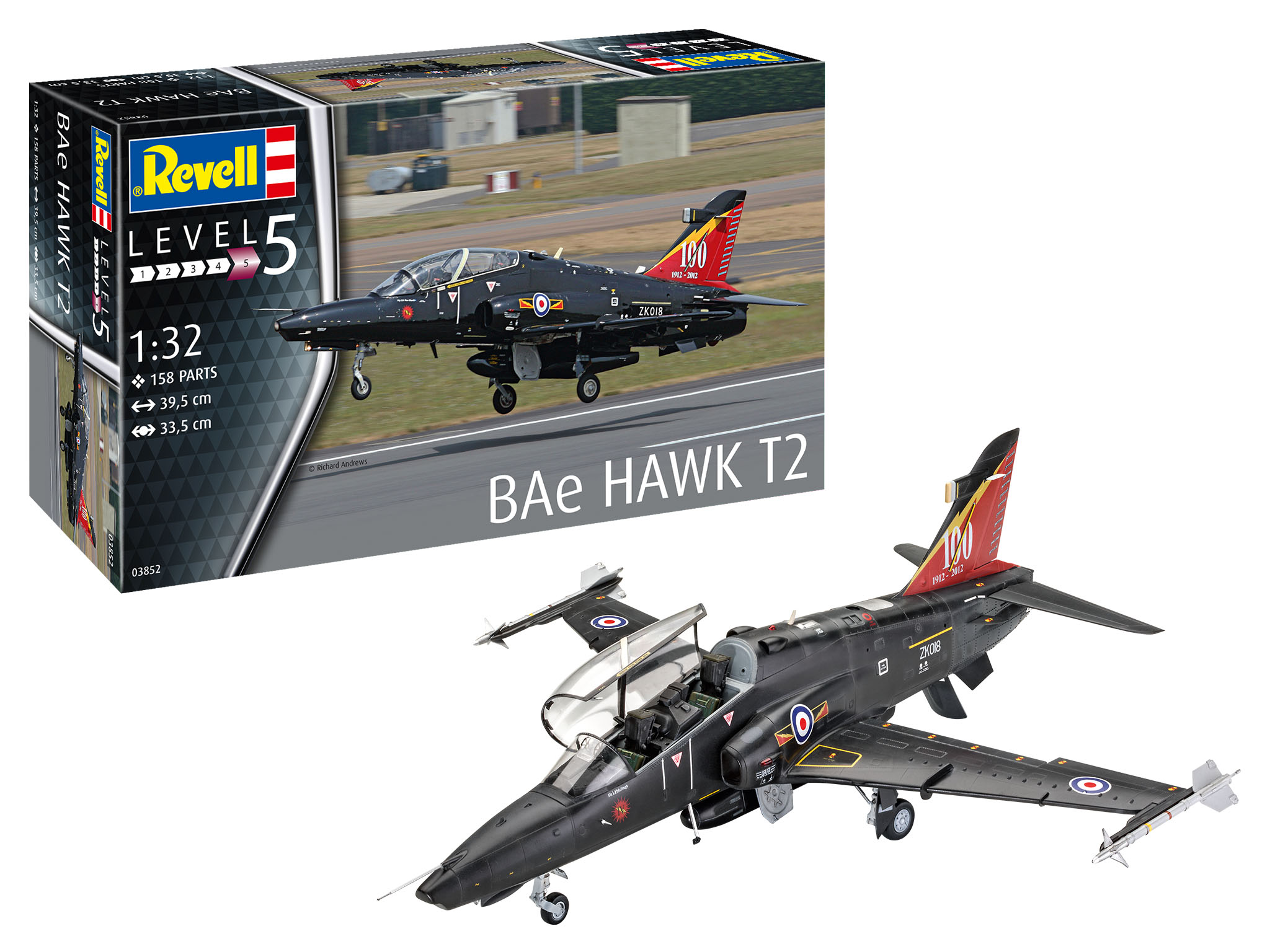 Model aircraft assembly kit Revell BAe HAWK T2 KIT 1:32