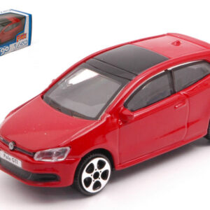 Modellino auto scala 1:43 Burago VW POLO GTI MARK 5 diecast modellismo rosso