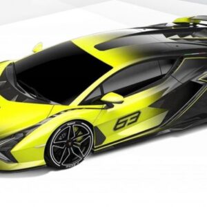 Modellino auto scala 1:18 Burago LAMBORGHINI SIAN FKP 37 FADE 2020 diecast